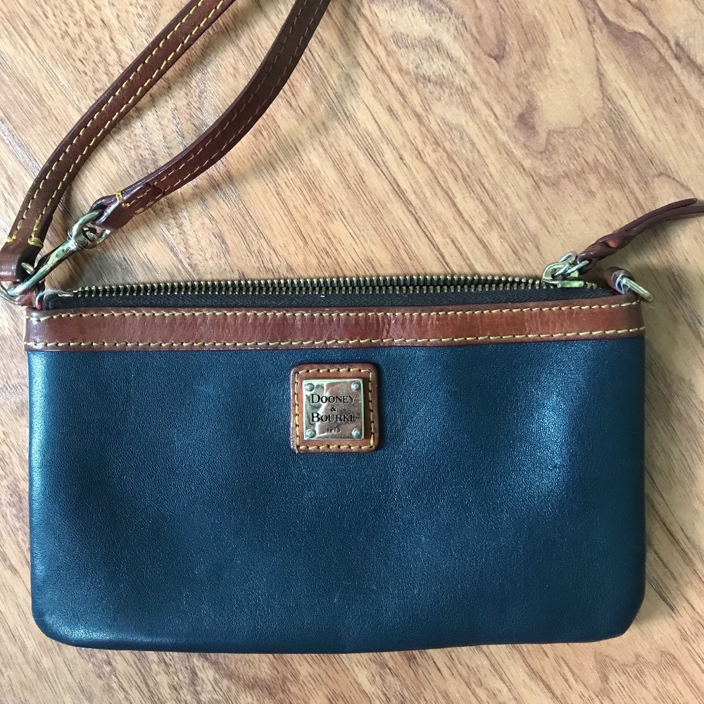 Dooney & Burke Navy Blue Wristlet